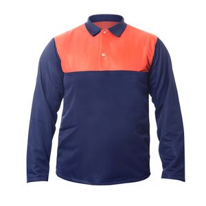 Blusa para Operador de Motosserra Sayro Laranja e Azul