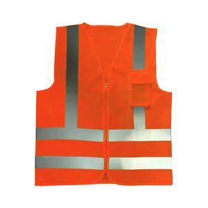 Colete Refletivo Volk com 1  Bolso Laranja - TAM G (9)